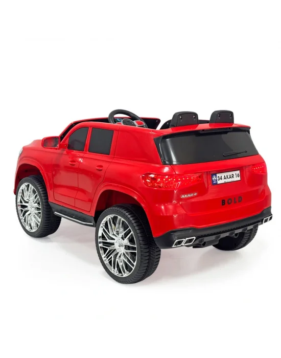 97-176 Bold Kumandalı Akülü Araba Kırmızı 12 Volt -akar Oyuncak