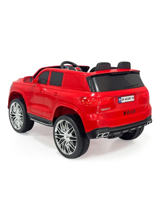 97-176 Bold Kumandalı Akülü Araba Kırmızı 12 Volt -akar Oyuncak