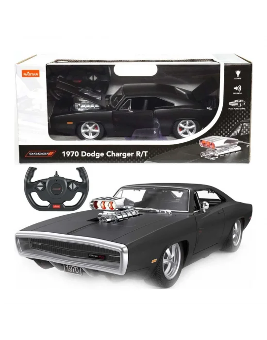 99010 1970 Dodge Charger R/t Sesli Ve Işıklı Uzaktan Kumandalı Araba -sunman