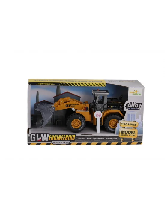 A5540 1 40 Kutulu Metal Kepçe