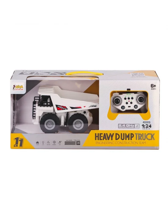 A8196-Qh9008 Kumandalı Ağır Döküm Kamyon 1:24  -asya Oyuncak