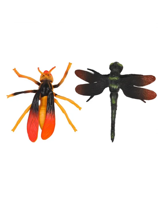 A8273-714k-4 Böcekler 6 Parça Hayvan Seti -asya Oyuncak