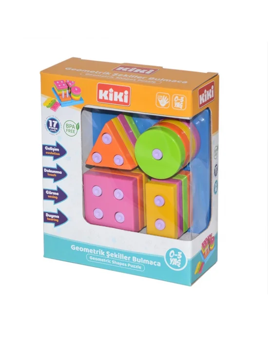 Ae-1410 Kiki Geometrik Şekiller Bulmaca