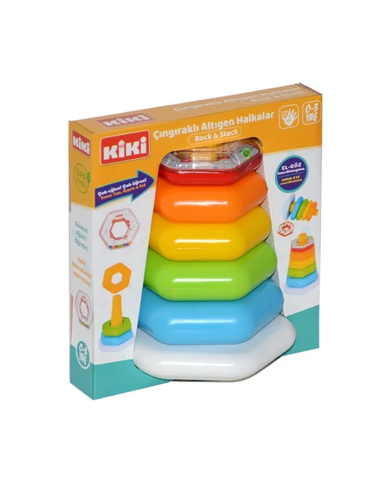 Ae-1510 Kiki Çıngıraklı Altıgen Halkalar