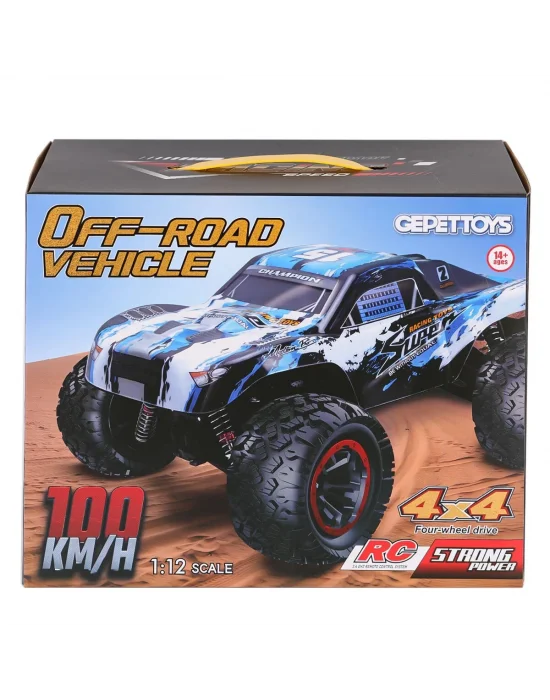 Aj22-19 Kumandalı 1:12 100km/h Off Road Araba 4x4