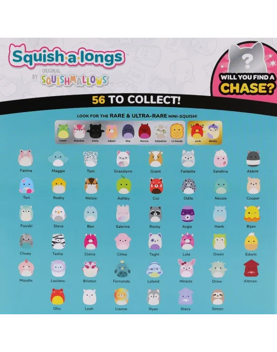 Al0001 Squish A Longs 2 Figür + Yüzük Sürpriz Paket Seri 2