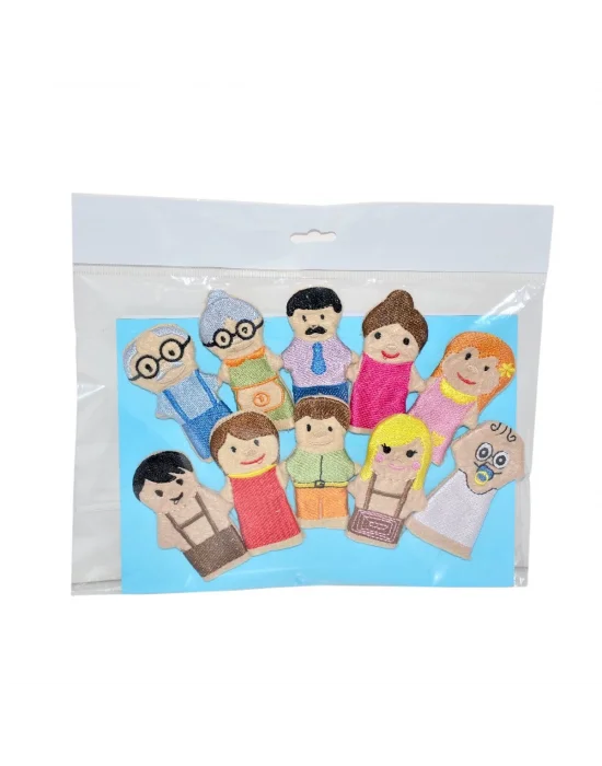 And-5087 İnsanlar Parmak Kukla Seti -anadolu Oyuncak