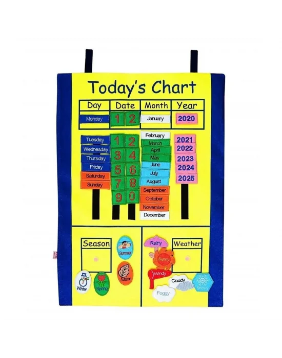 And-5121 Cırtlı Takvim Pano