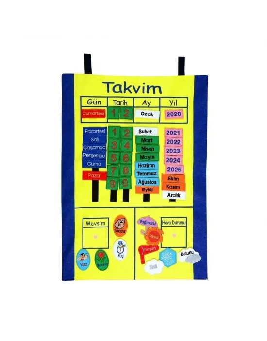 And-5121 Cırtlı Takvim Pano