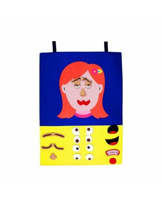 And-5122 Cırtlı Kız Yüz Pano