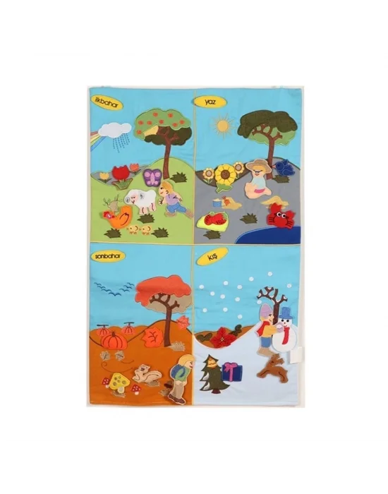 And-5125 Cırtlı Dört Mevsim Pano -anadolu Oyuncak