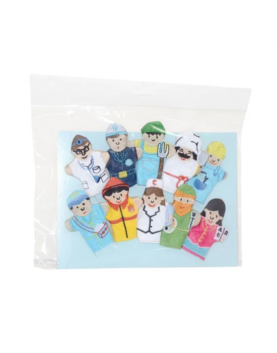 And-5197 Meslekler Parmak Kukla 10lu -anadolu Oyuncak