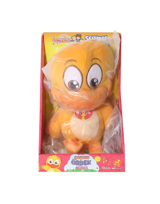 Bal-55115 Şaşkın Ördek Müzikli Peluş Sevimli Dostlar -özaydınlar