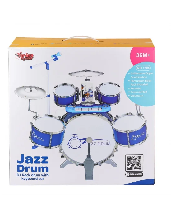 Bao-1704 Bateri Seti Mp3 Ve Mikrofonlu