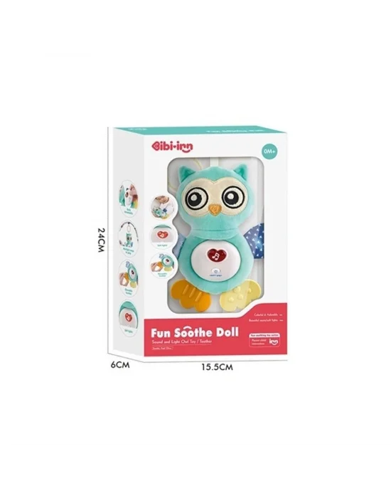 Bıb6008 -vardem Işıklı Ve Sesli Bebek Baykuşu