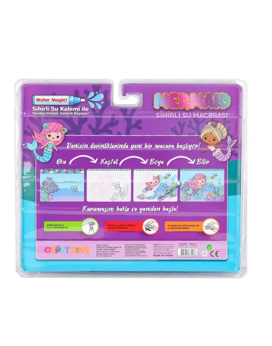 Bk012 Sihirli Boyama Kitabı -gepettoys