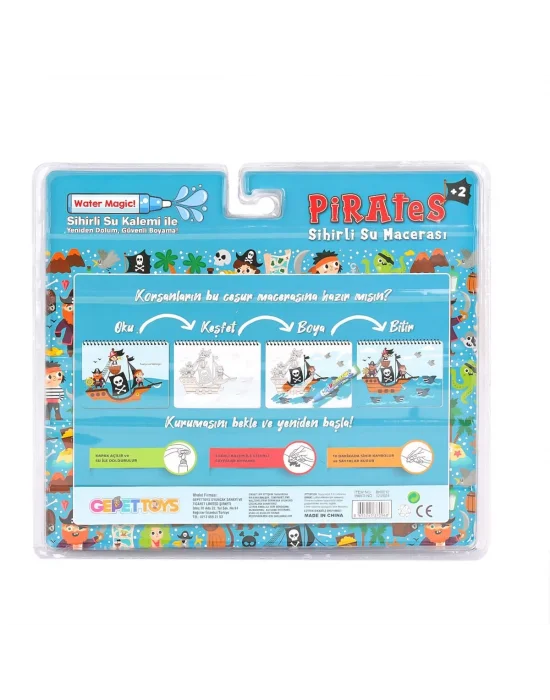 Bk012 Sihirli Boyama Kitabı -gepettoys