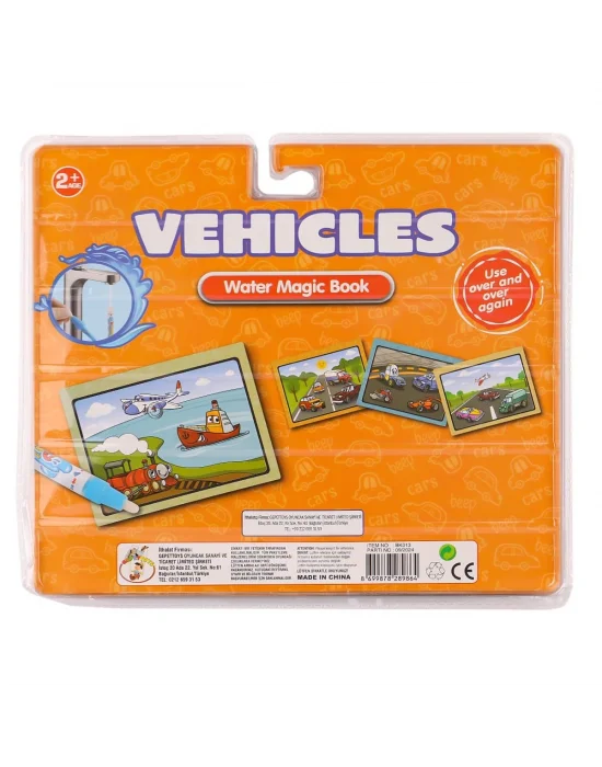 Bk013 Sihirli Boyama Kitabım -gepettoys