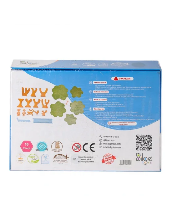 Blg-101 Ahşap Hareketli Ağaçlar Denge Seti