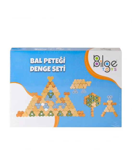 Blg-106a Bal Peteği Ahşap Denge Oyunu