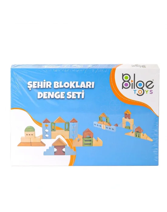 Blg-107a Ahşap Şehir Blok Seti