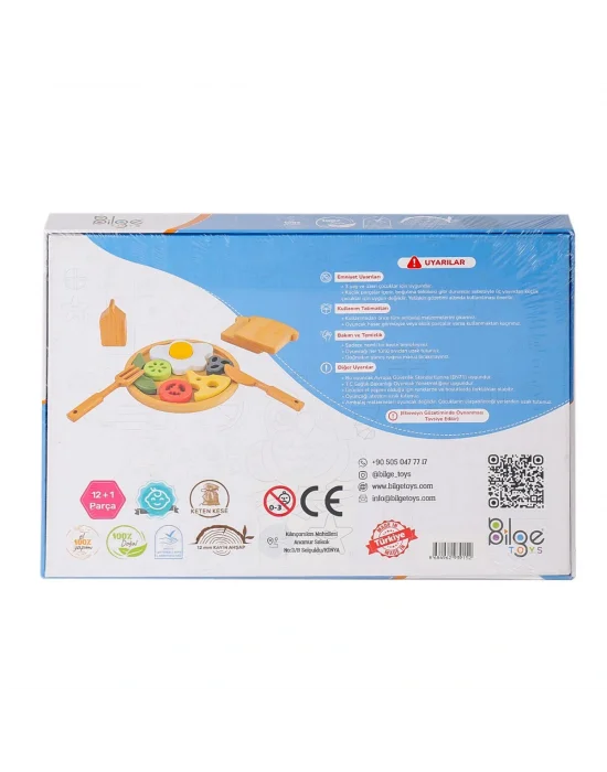 Blg-114 Ahşap Kahvaltı Seti