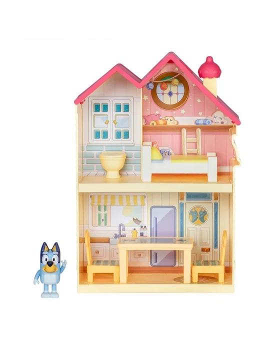 Bluey 17614 Bluey Mini Ev Ve Figür Oyun Seti