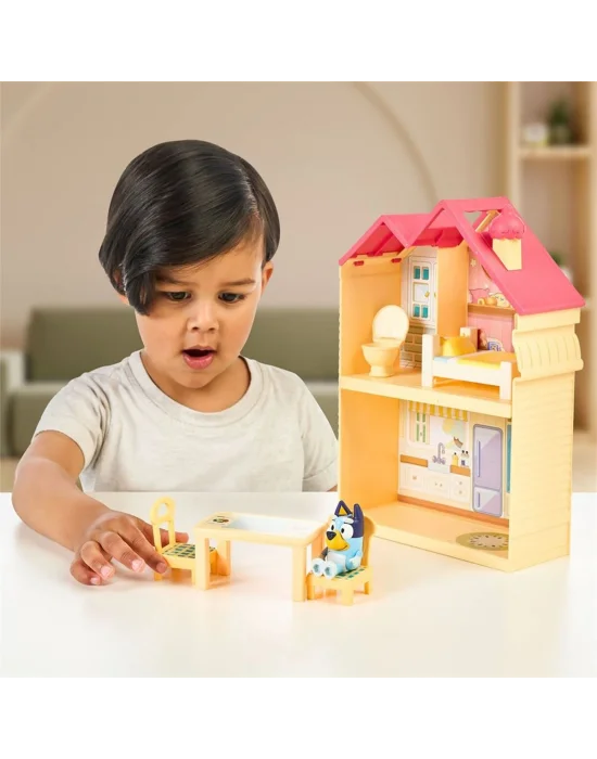 Bluey 17614 Bluey Mini Ev Ve Figür Oyun Seti