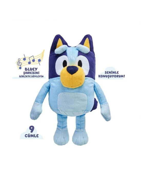 Bluey 17631 Bluey Türkçe Konuşan 35 Cm Pelüş Figür