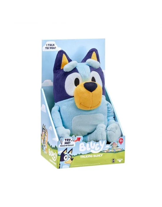 Bluey 17631 Bluey Türkçe Konuşan 35 Cm Pelüş Figür