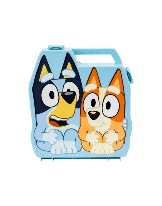 Bluey/17638 Bluey Delüks Taşıma Çantası Ve 8li Figür Set