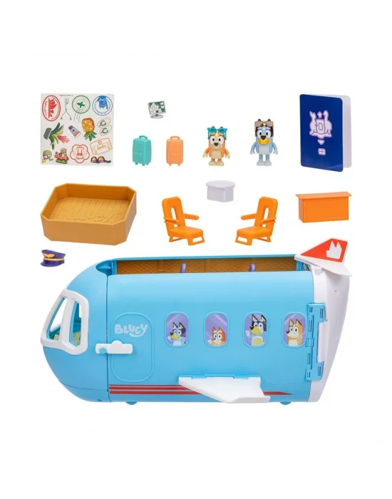 Bluey/17670 Bluey 3ü 1 Arada Dönüşen Uçak Oyun Seti