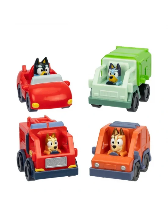 Bluey 18066 Bluey Figürlü Mini Araçlar - Asorti(belirtilen Fiyat, Tekli Satış İçin Adet Fiyatıdır.)