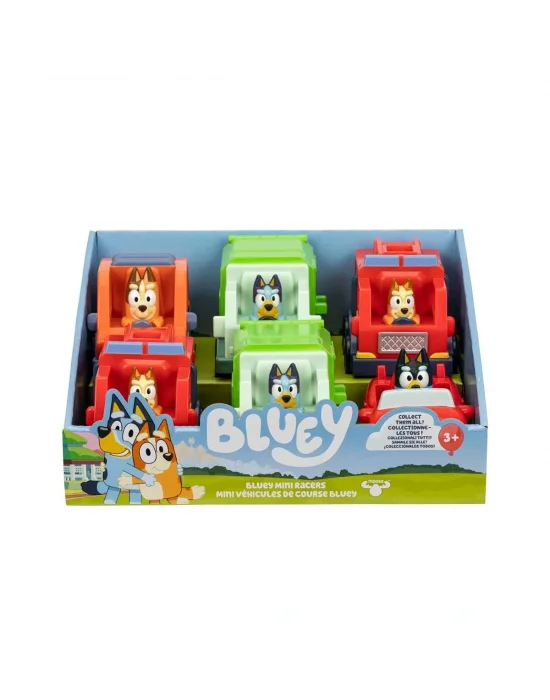 Bluey 18066 Bluey Figürlü Mini Araçlar - Asorti(belirtilen Fiyat, Tekli Satış İçin Adet Fiyatıdır.)