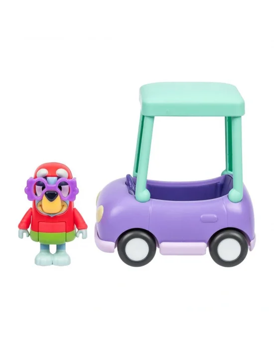 Bluey 18924 Bluey Büyükannenin Arabası Ve Janet Figürü