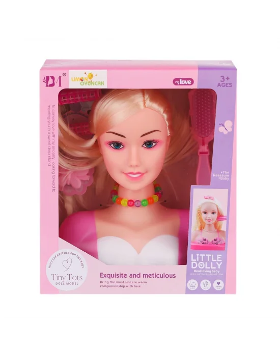 Bm3319-1b Little Dolly Model Bebek Yüzü - Limon Oyuncak