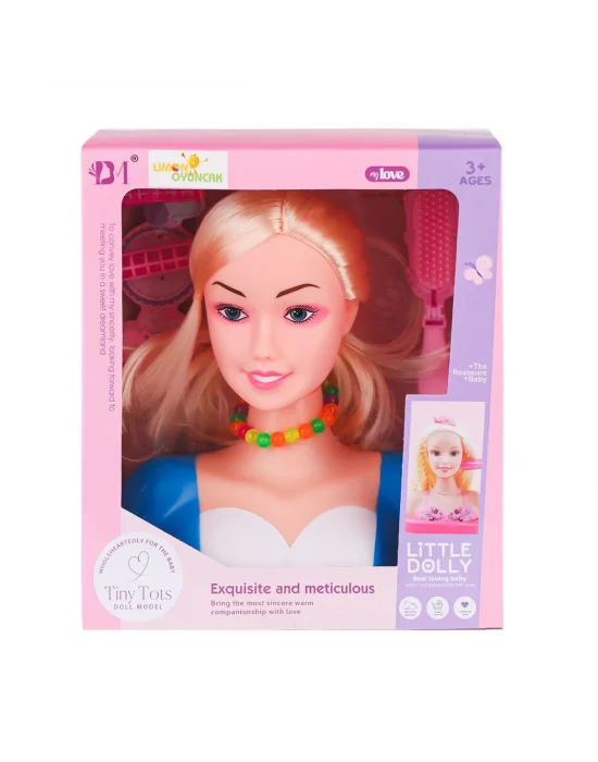 Bm3319-1b Little Dolly Model Bebek Yüzü - Limon Oyuncak