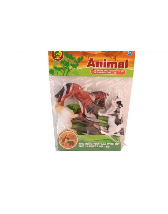 Bma-14 Pvc Pakette Dörtlü Çiftlik Hayvanları