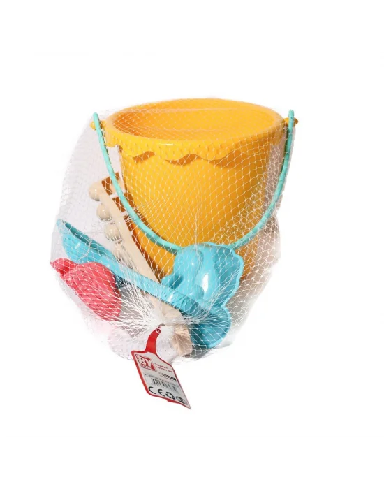 By-975 Büyük Kova Suluklu Ve Kalıplı Plaj Seti -öz Bayraktar