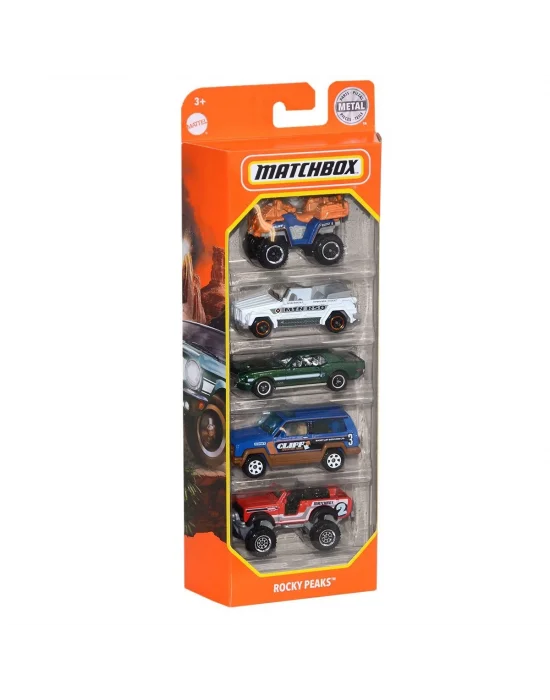 C1817 Matchbox™ 5li Araba Seti / Asorti Seçilemez. Erkol Özel Kampanya Fiyatı