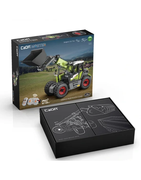 C61051w Cada Kumandalı Traktör Blok Seti 1469 Parça -vagon Life