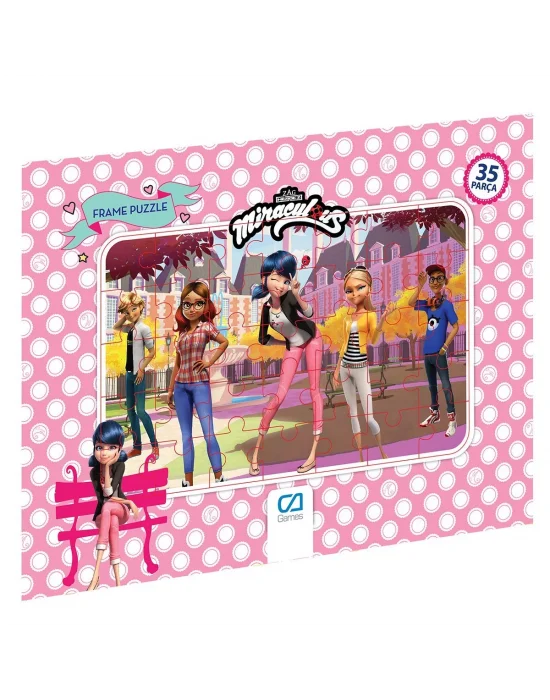 Ca 5020-5022 Miraculous Frame Puzzle 35 Parça-ca Games