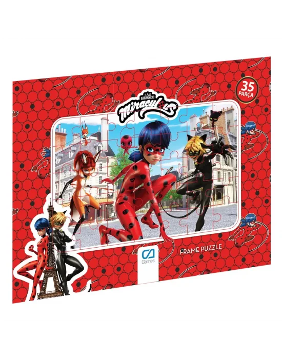 Ca 5020-5022 Miraculous Frame Puzzle 35 Parça-ca Games