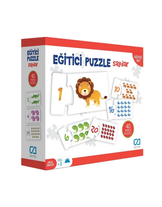 Ca.5031 Ca Games, Eğitici Puzzle Sayılar