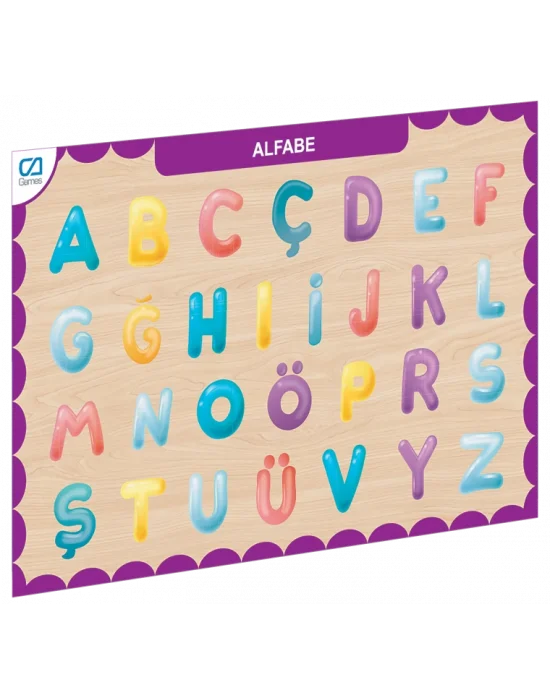 Caahs-3208 Ca Games Ahşap Alfabe Bul-tak