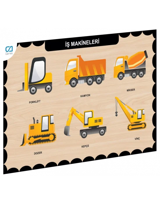 Caahs-3209 Ca Games Ahşap İş Makineleri Bul-tak