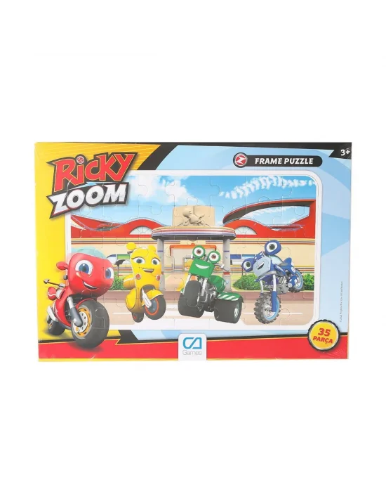 Cafrm-5115-5116 Ricky Zoom Frame Puzzle 35 Parça