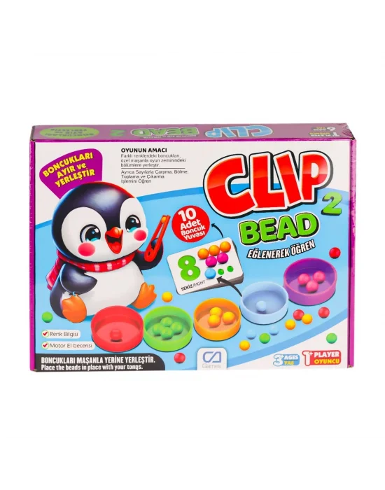 Capls-5286 Clip Bead Kutu Oyunu -ca Games