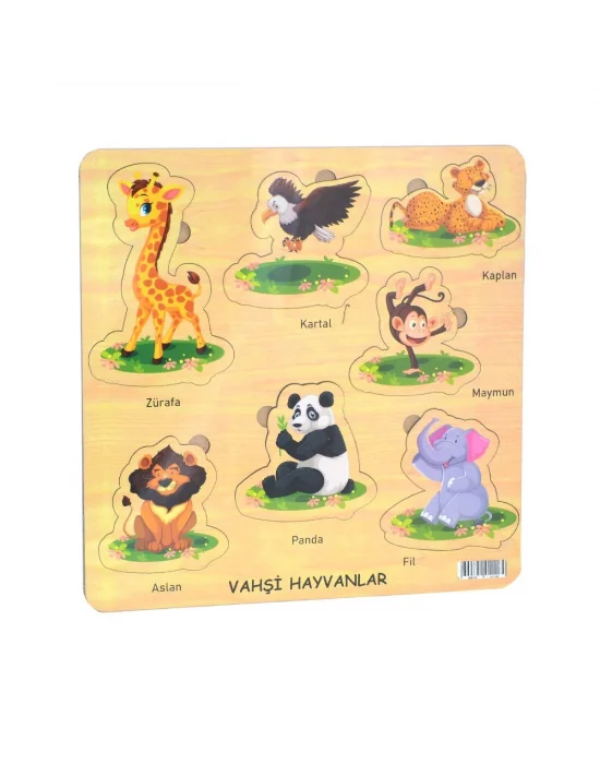 Cc Oyuncak, Memo 32x32 Eğitici Şekiller - 6 Assorti