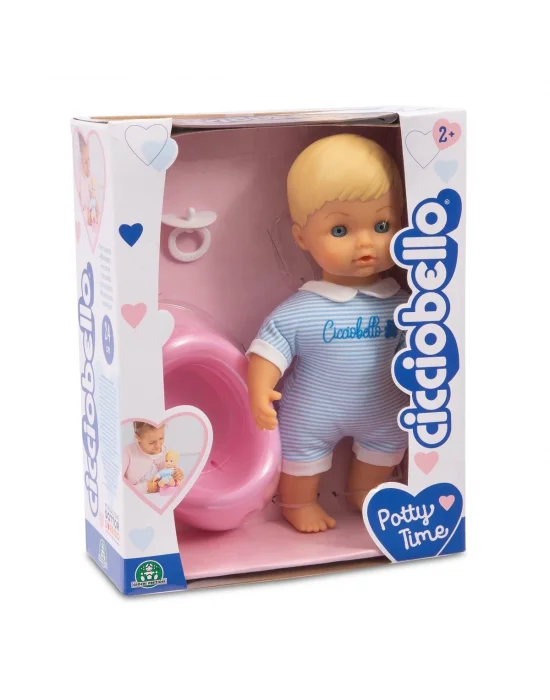 Ccba7000 Cicciobello 24 Cm Yumuş Bebek Tuvalet Zamanı +3 Yaş